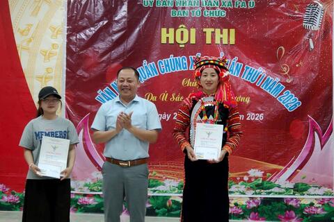 Bế mạc Đại hội thể dục thể thao và Hội thi văn nghệ quần chúng Xã Pa Ủ lần thứ I, năm 2026