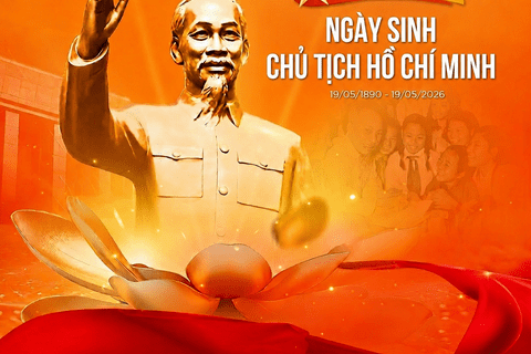 Kỷ niệm 136 năm Ngày sinh Chủ tịch Hồ Chí Minh  (19/5/1890 – 19/5/2026)
